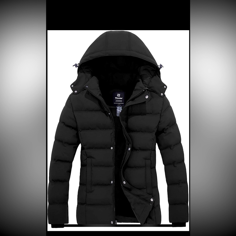 Wantdo Women's Hooded puffer coat